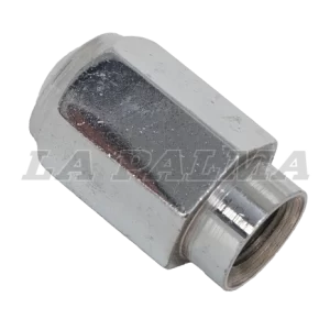 Tuerca cromada para rin de magnesio (cuello corto)